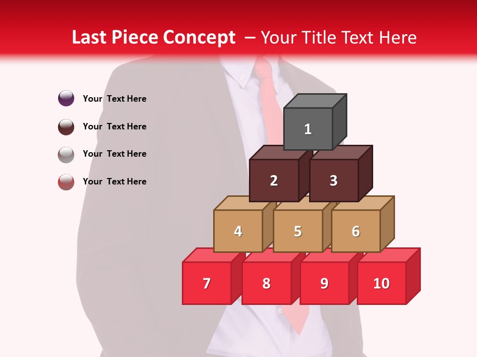 Isolated White Professional PowerPoint Template