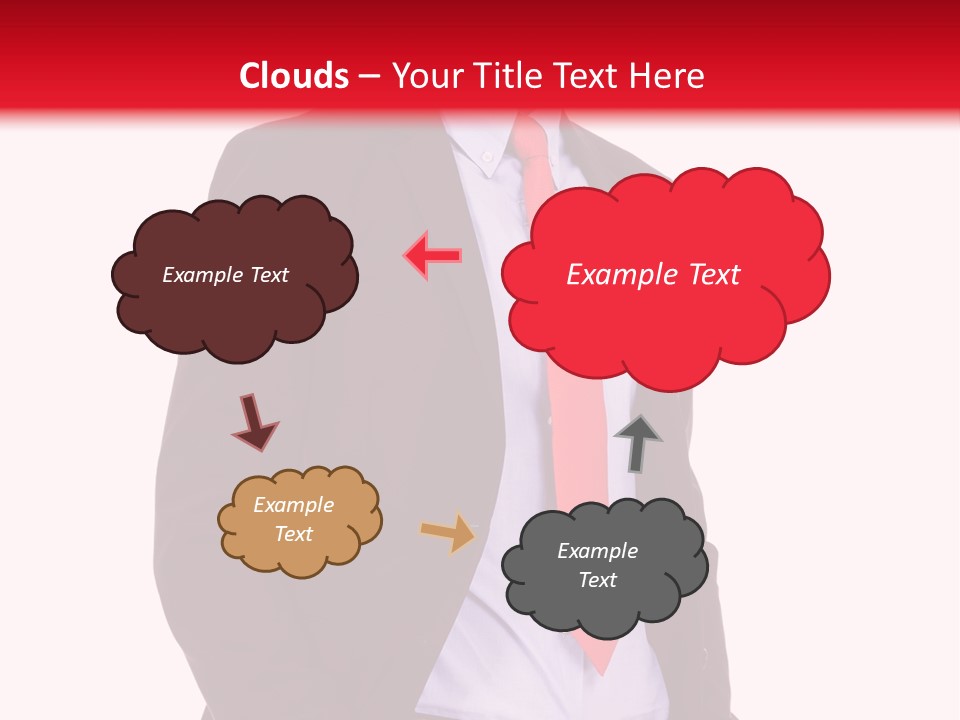 Isolated White Professional PowerPoint Template