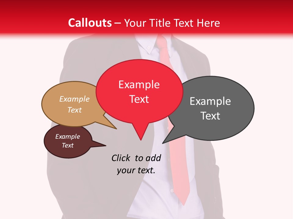 Isolated White Professional PowerPoint Template