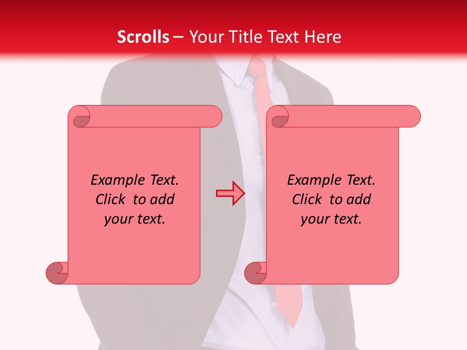 Isolated White Professional PowerPoint Template
