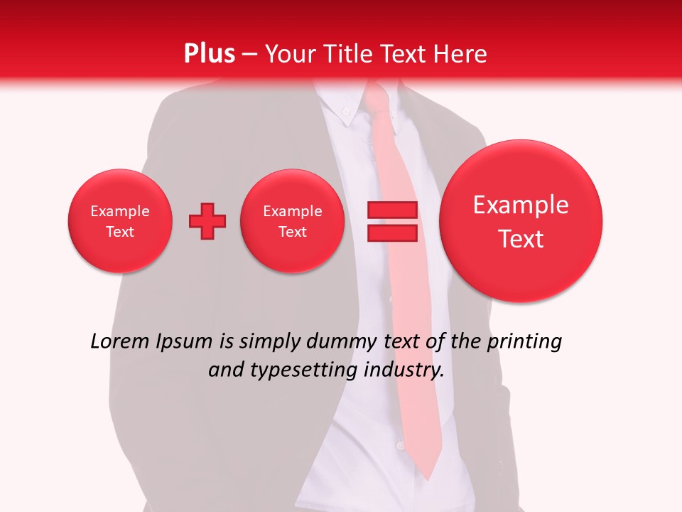 Isolated White Professional PowerPoint Template