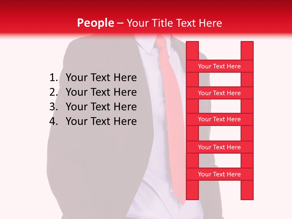 Isolated White Professional PowerPoint Template