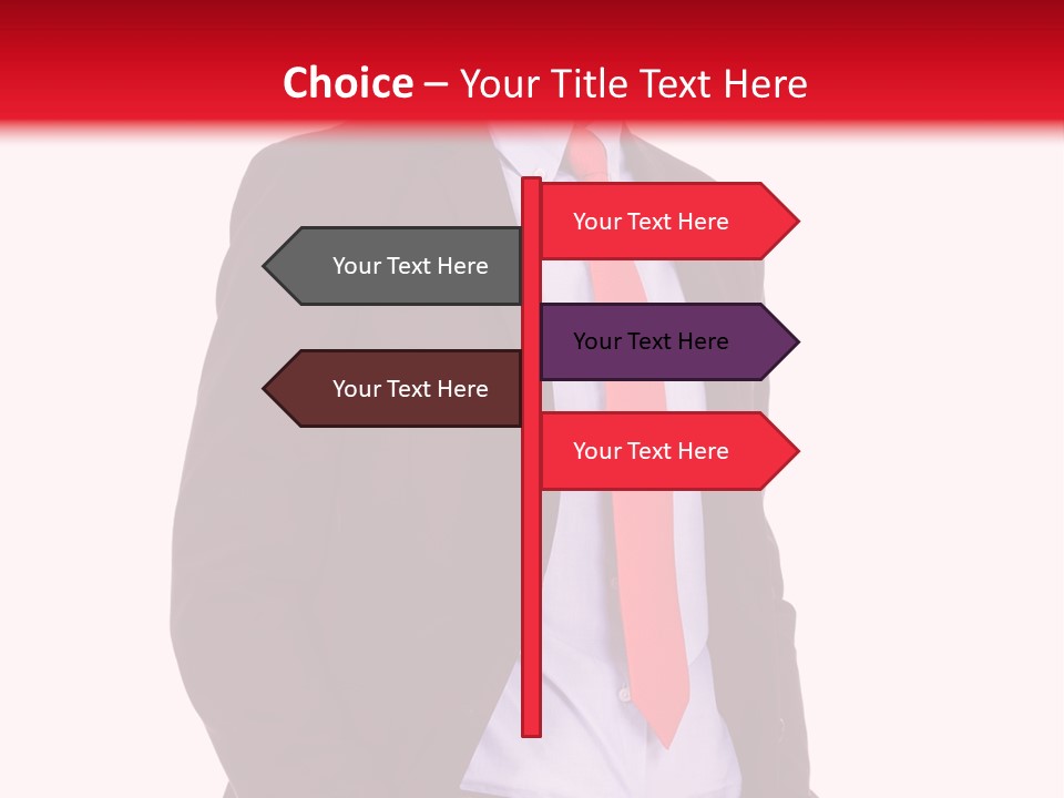 Isolated White Professional PowerPoint Template