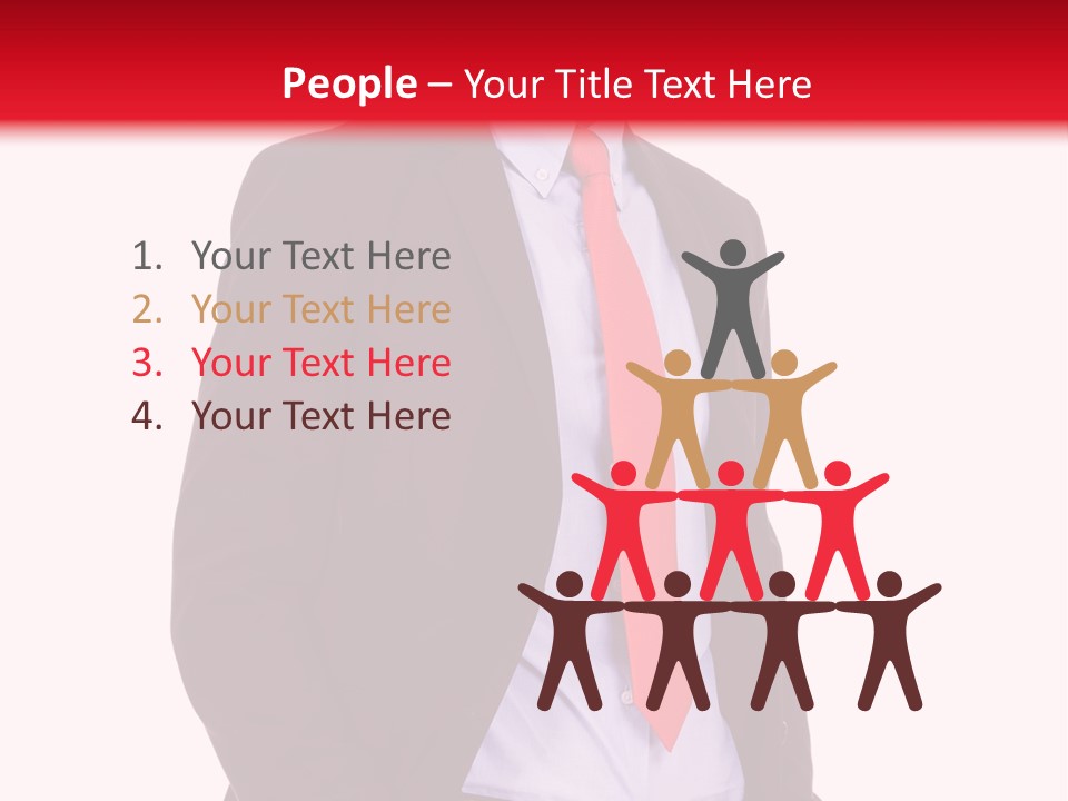 Isolated White Professional PowerPoint Template