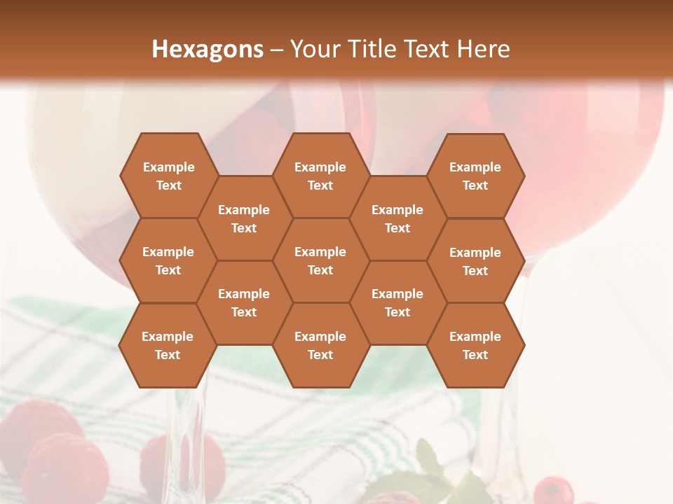 Sweet Table Fruit PowerPoint Template