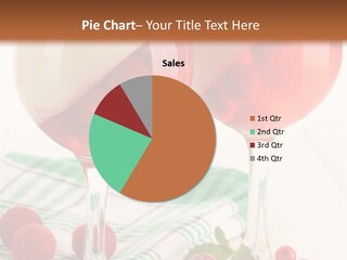 Sweet Table Fruit PowerPoint Template