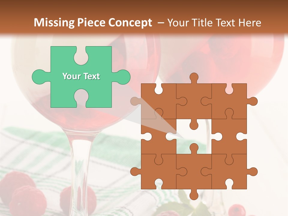 Sweet Table Fruit PowerPoint Template