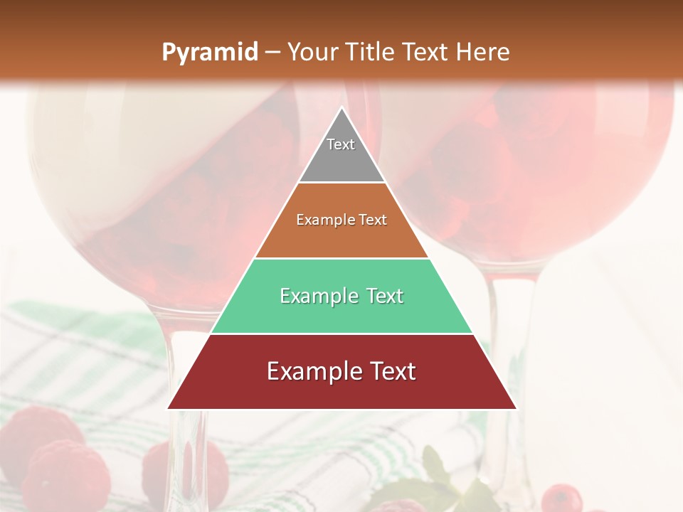 Sweet Table Fruit PowerPoint Template