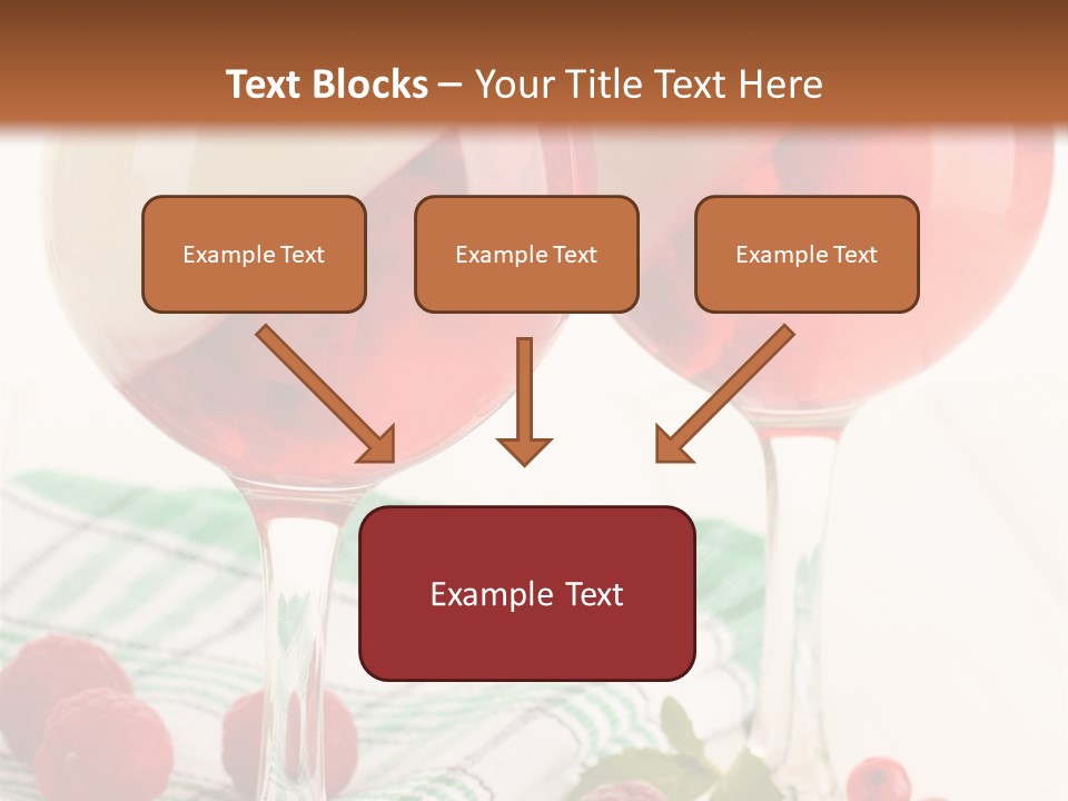 Sweet Table Fruit PowerPoint Template