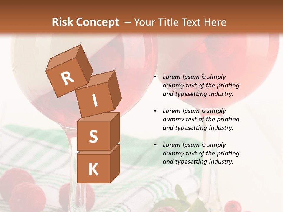 Sweet Table Fruit PowerPoint Template