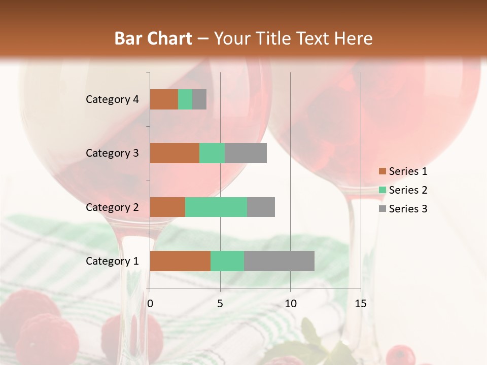 Sweet Table Fruit PowerPoint Template