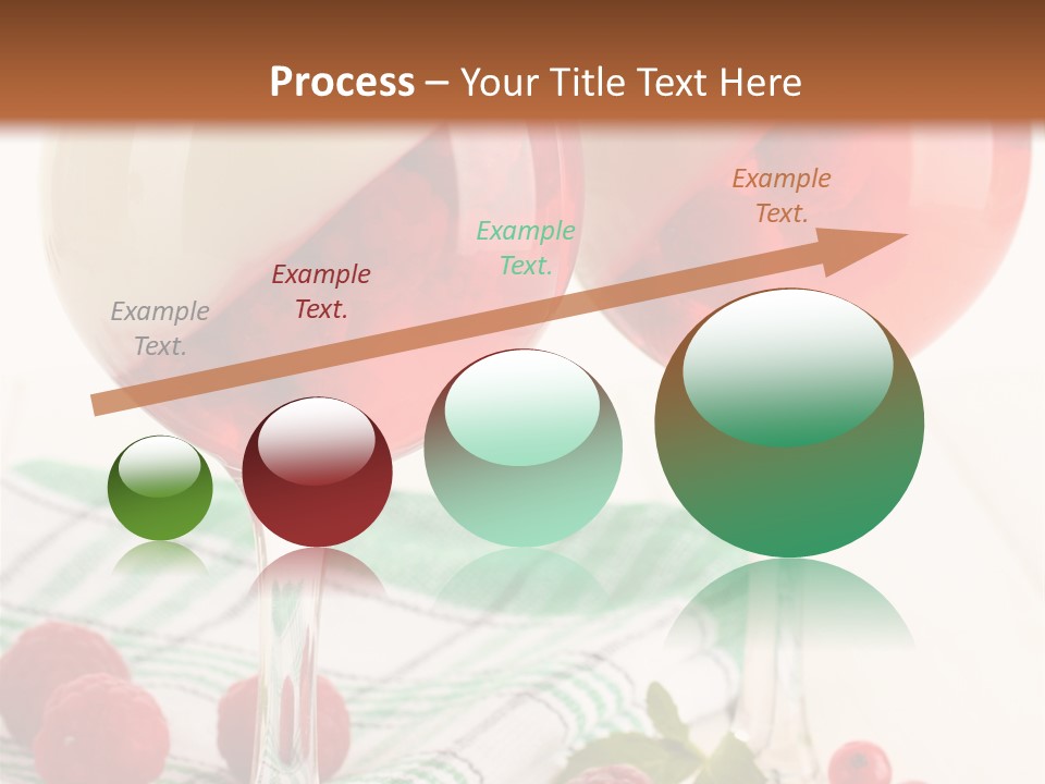Sweet Table Fruit PowerPoint Template