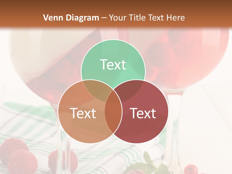 Sweet Table Fruit PowerPoint Template