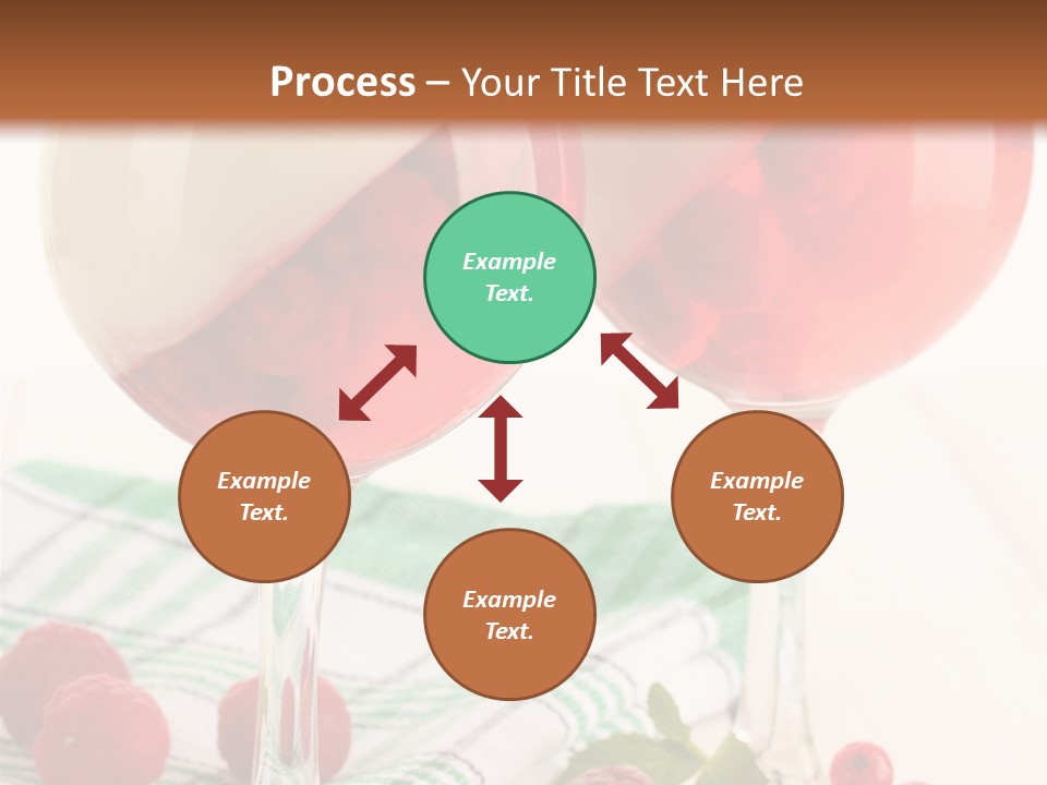 Sweet Table Fruit PowerPoint Template