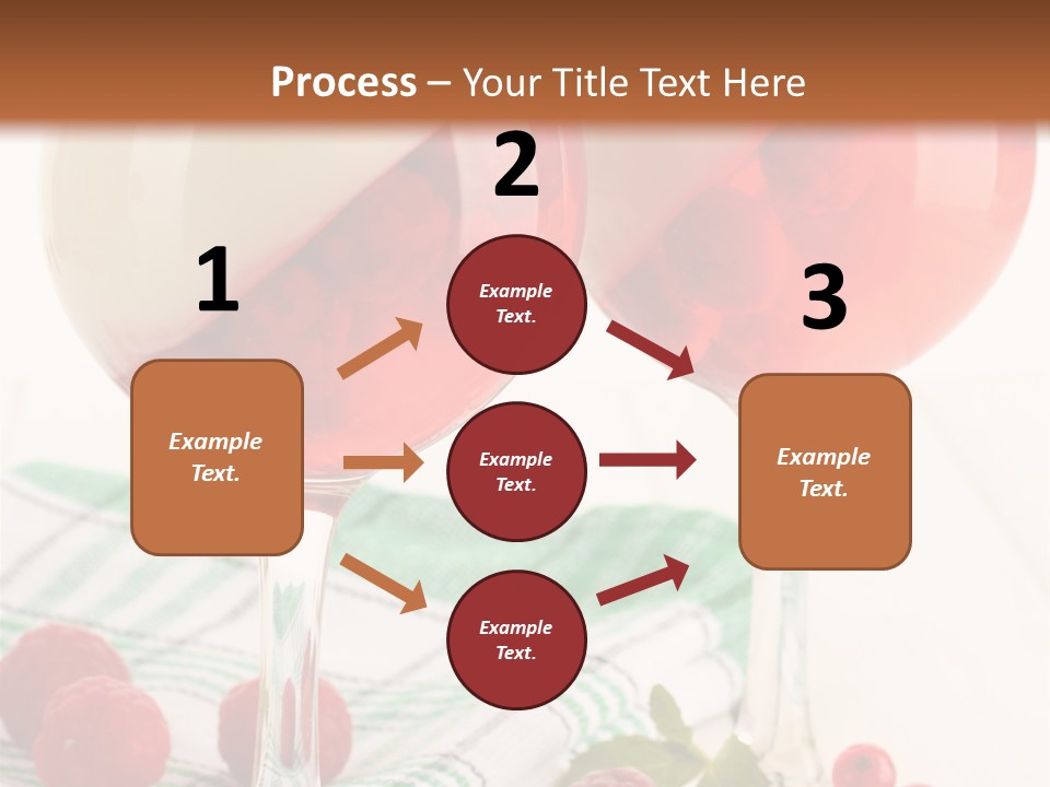 Sweet Table Fruit PowerPoint Template