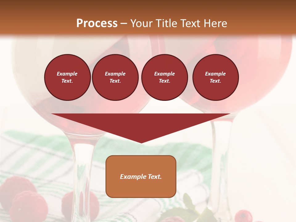 Sweet Table Fruit PowerPoint Template