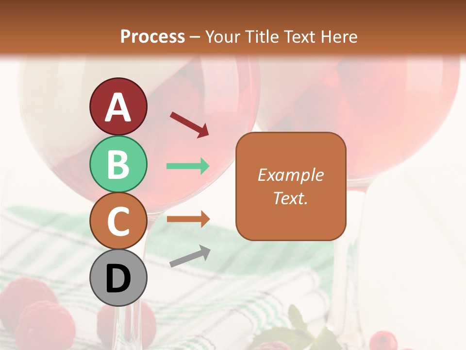 Sweet Table Fruit PowerPoint Template