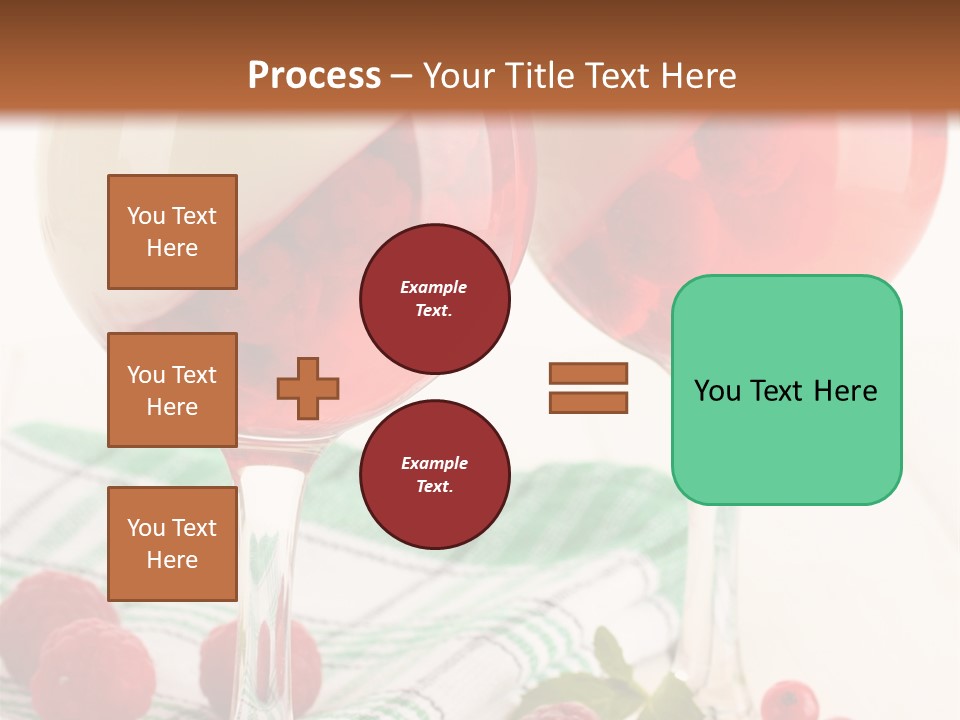 Sweet Table Fruit PowerPoint Template