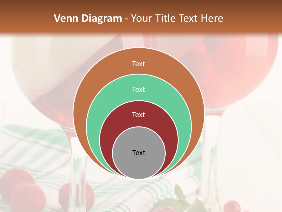 Sweet Table Fruit PowerPoint Template