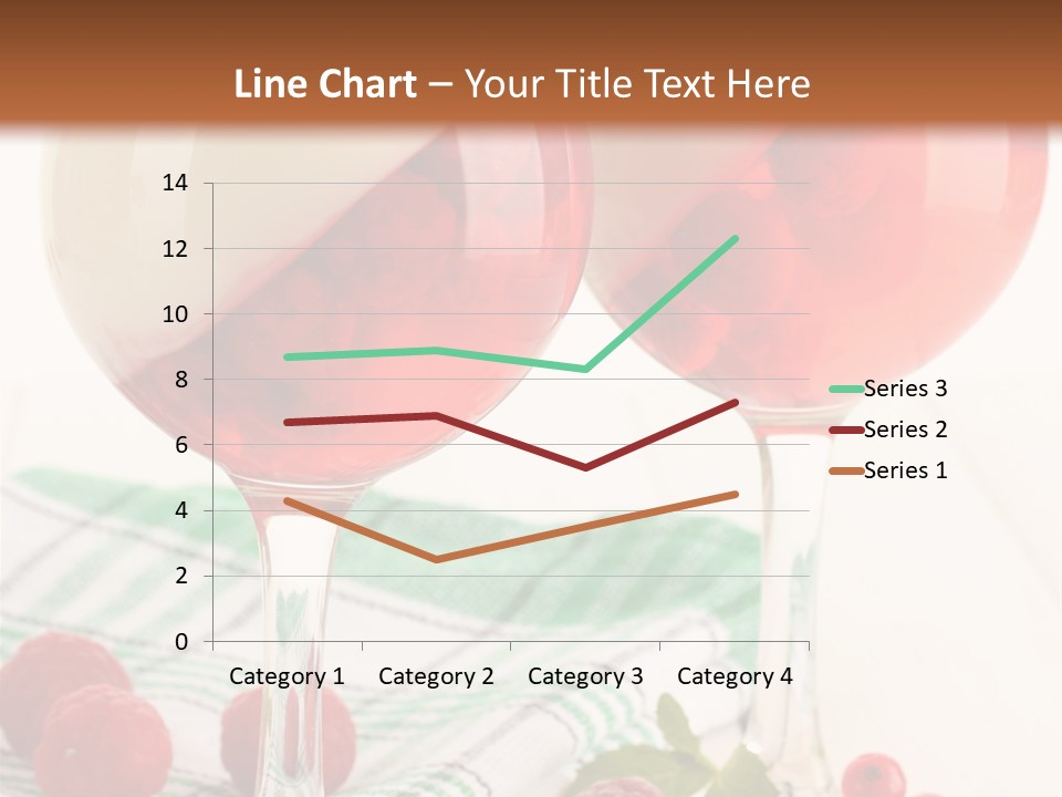Sweet Table Fruit PowerPoint Template