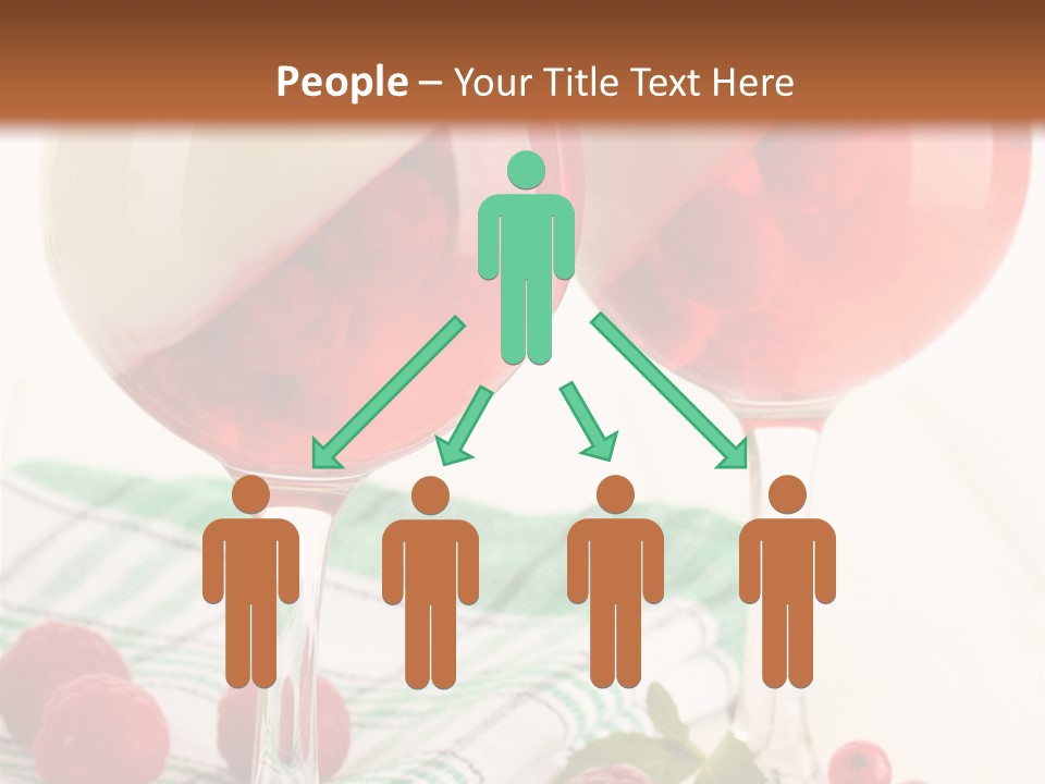 Sweet Table Fruit PowerPoint Template