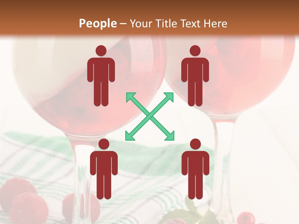 Sweet Table Fruit PowerPoint Template