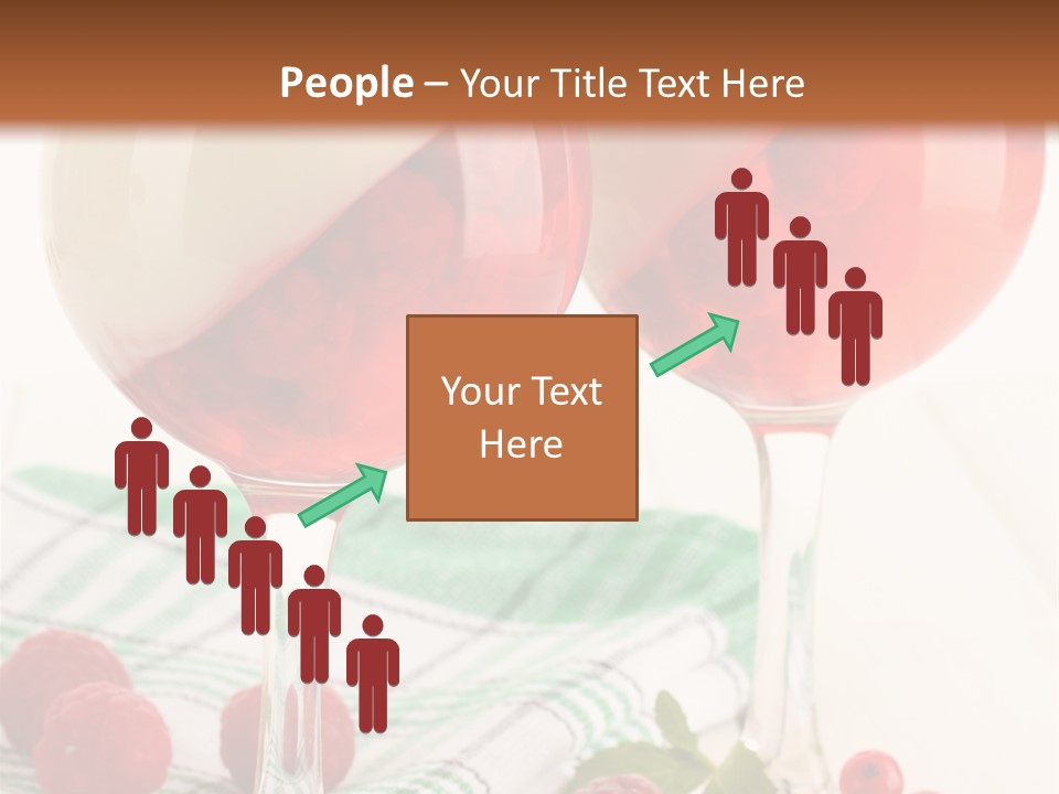 Sweet Table Fruit PowerPoint Template