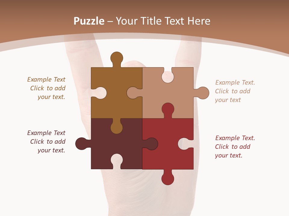 Isolated Satan Body PowerPoint Template