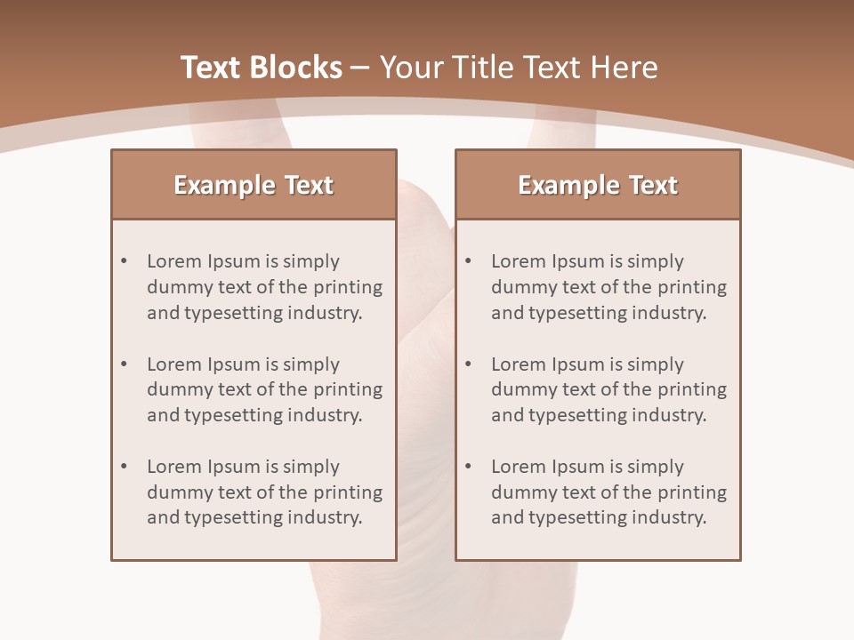 Isolated Satan Body PowerPoint Template