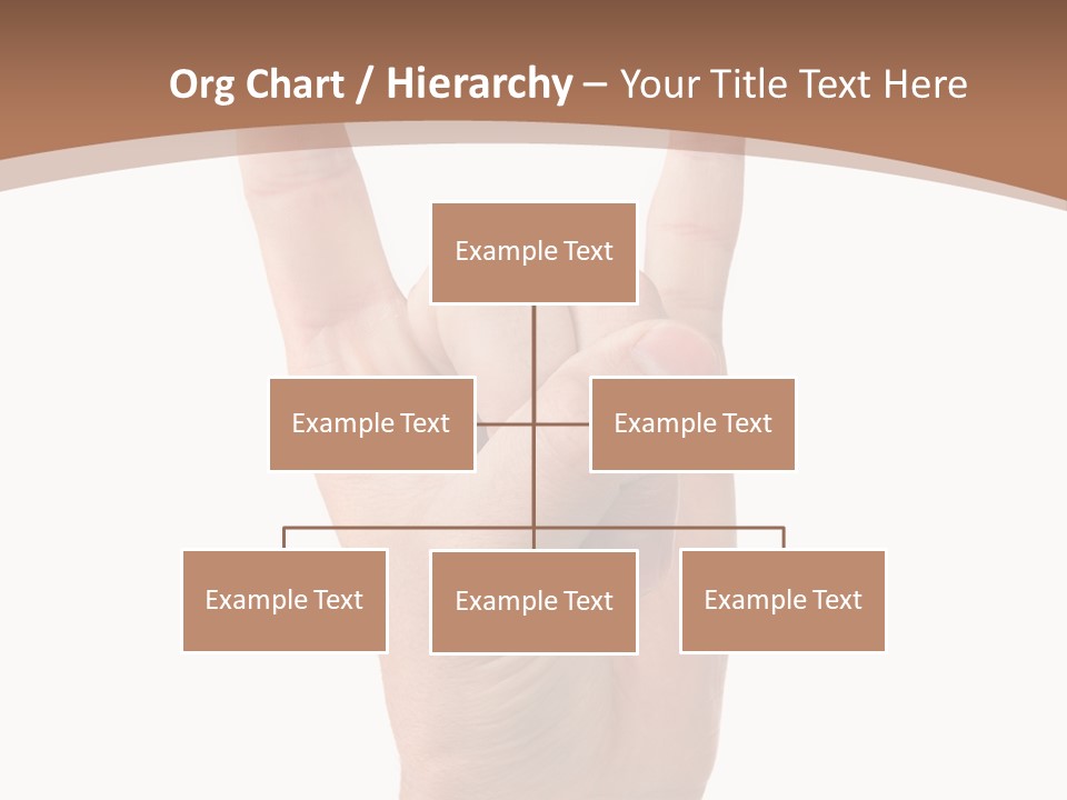 Isolated Satan Body PowerPoint Template