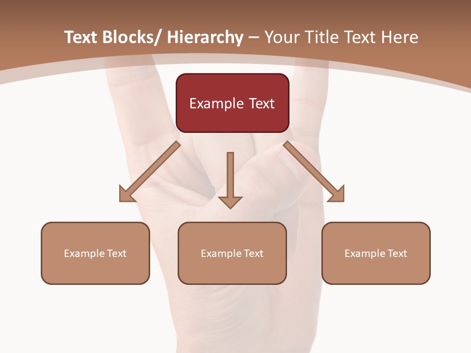 Isolated Satan Body PowerPoint Template