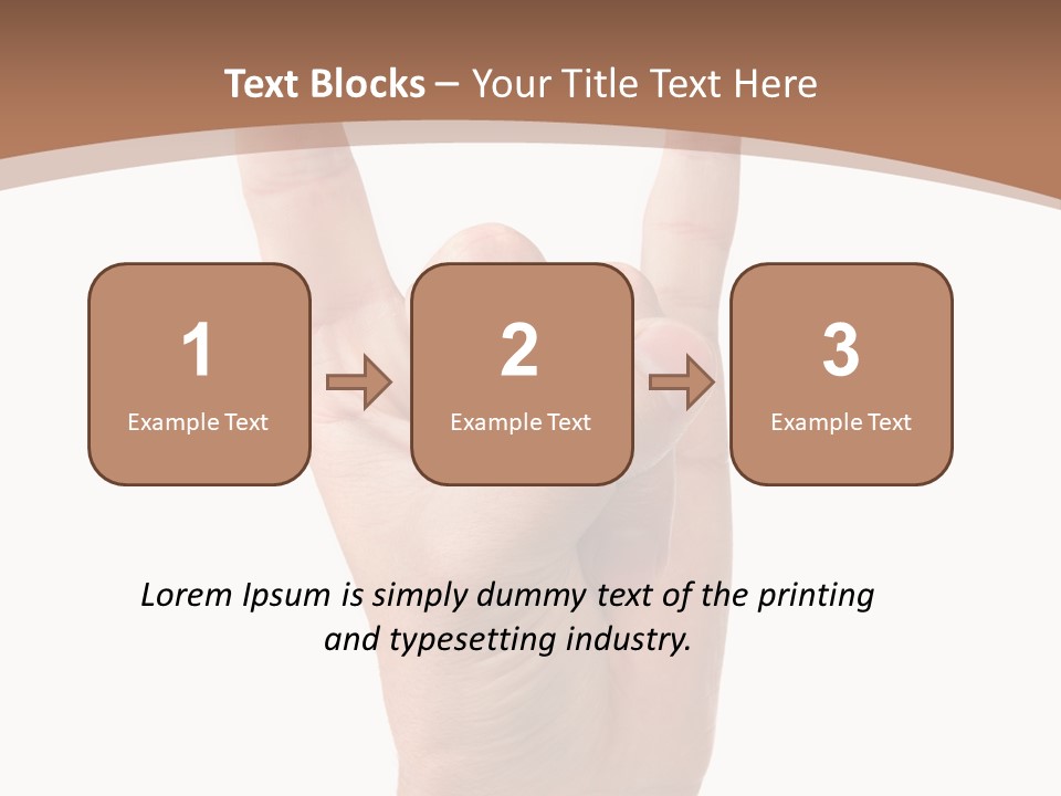 Isolated Satan Body PowerPoint Template