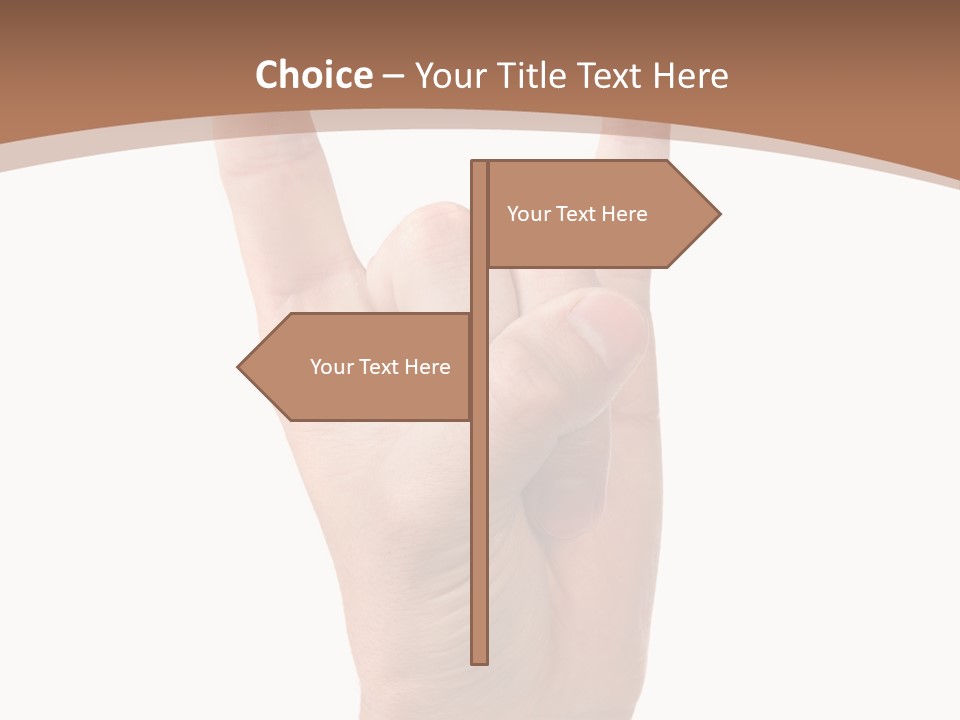 Isolated Satan Body PowerPoint Template