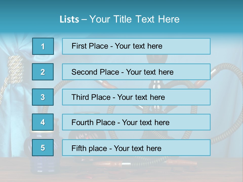 Nobody Metal Silk PowerPoint Template