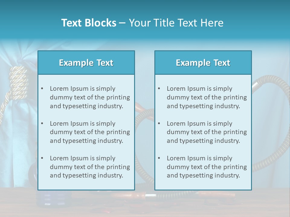 Nobody Metal Silk PowerPoint Template