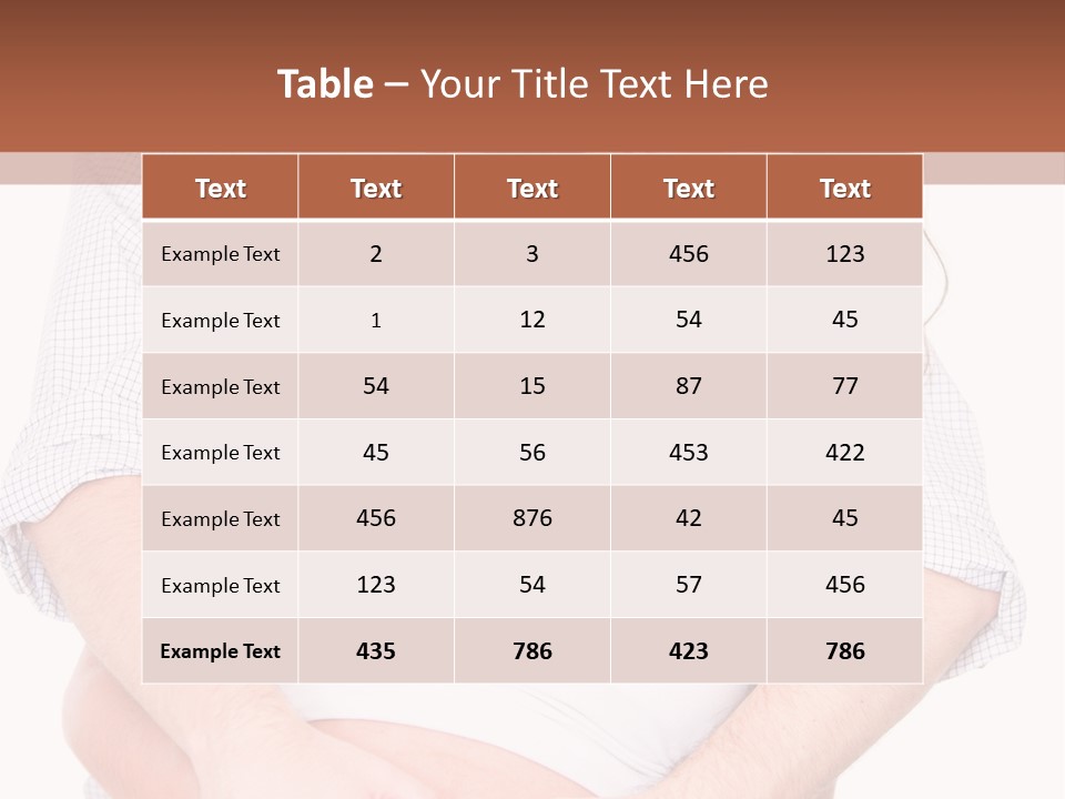 Motherhood Person Maternity PowerPoint Template