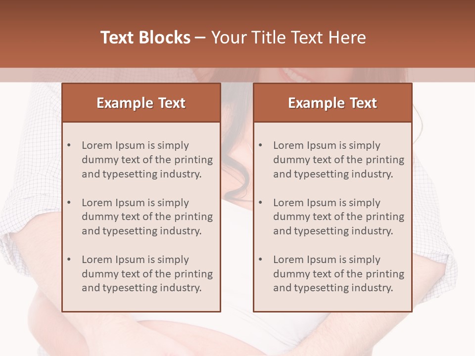 Motherhood Person Maternity PowerPoint Template