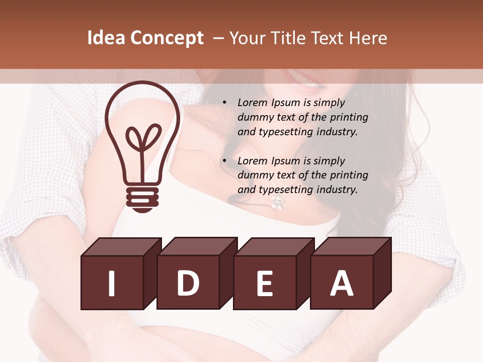 Motherhood Person Maternity PowerPoint Template