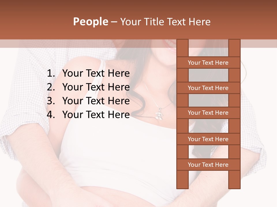 Motherhood Person Maternity PowerPoint Template
