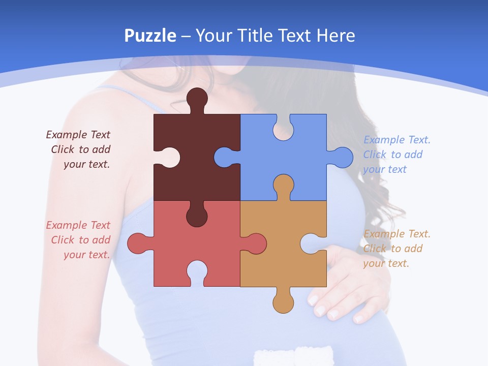 Sweet People Female PowerPoint Template