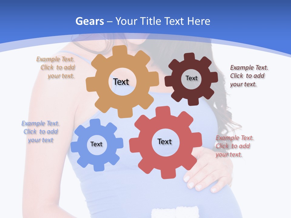 Sweet People Female PowerPoint Template