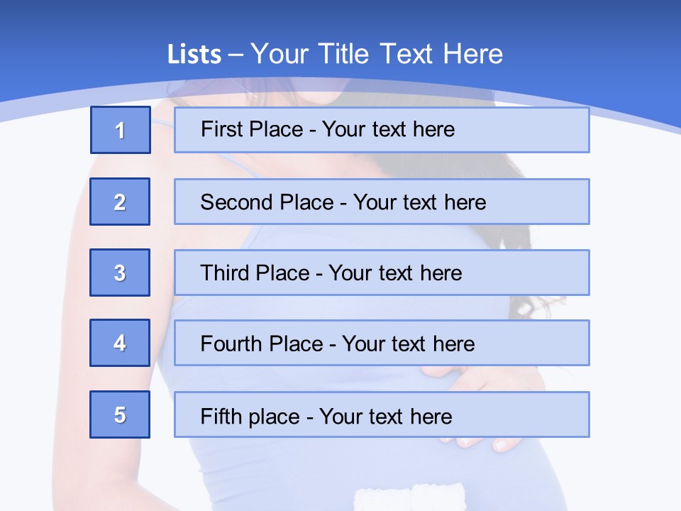 Sweet People Female PowerPoint Template