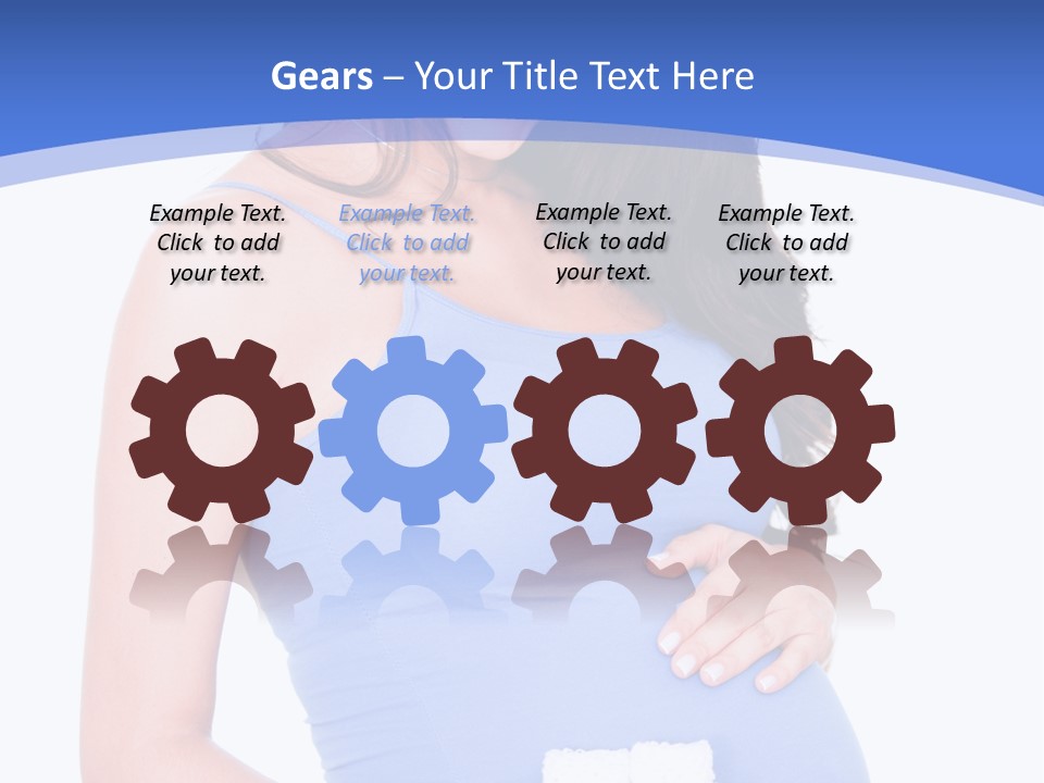 Sweet People Female PowerPoint Template