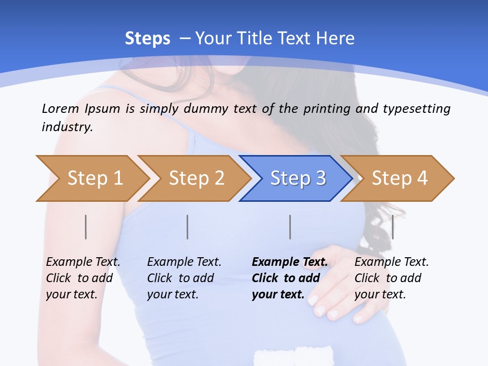 Sweet People Female PowerPoint Template