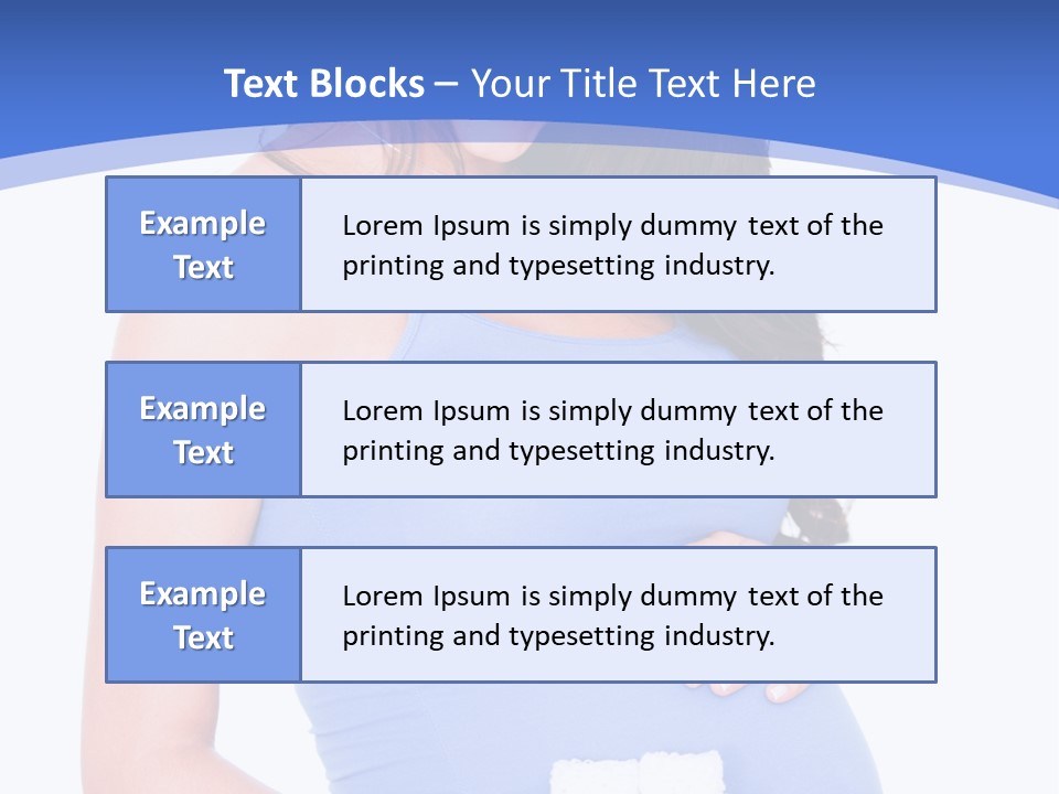 Sweet People Female PowerPoint Template