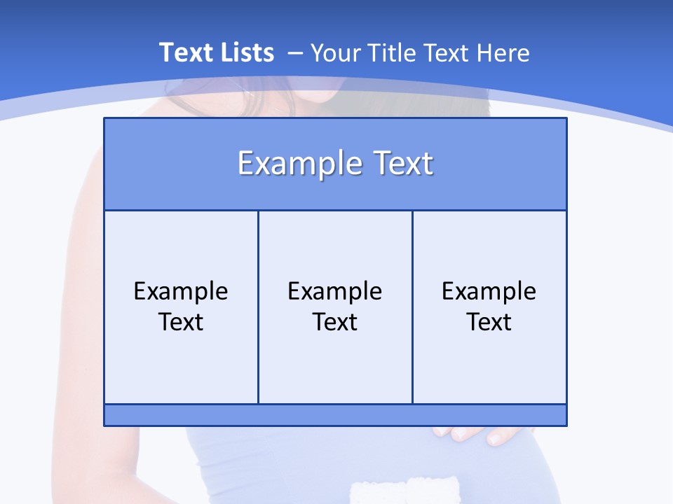Sweet People Female PowerPoint Template