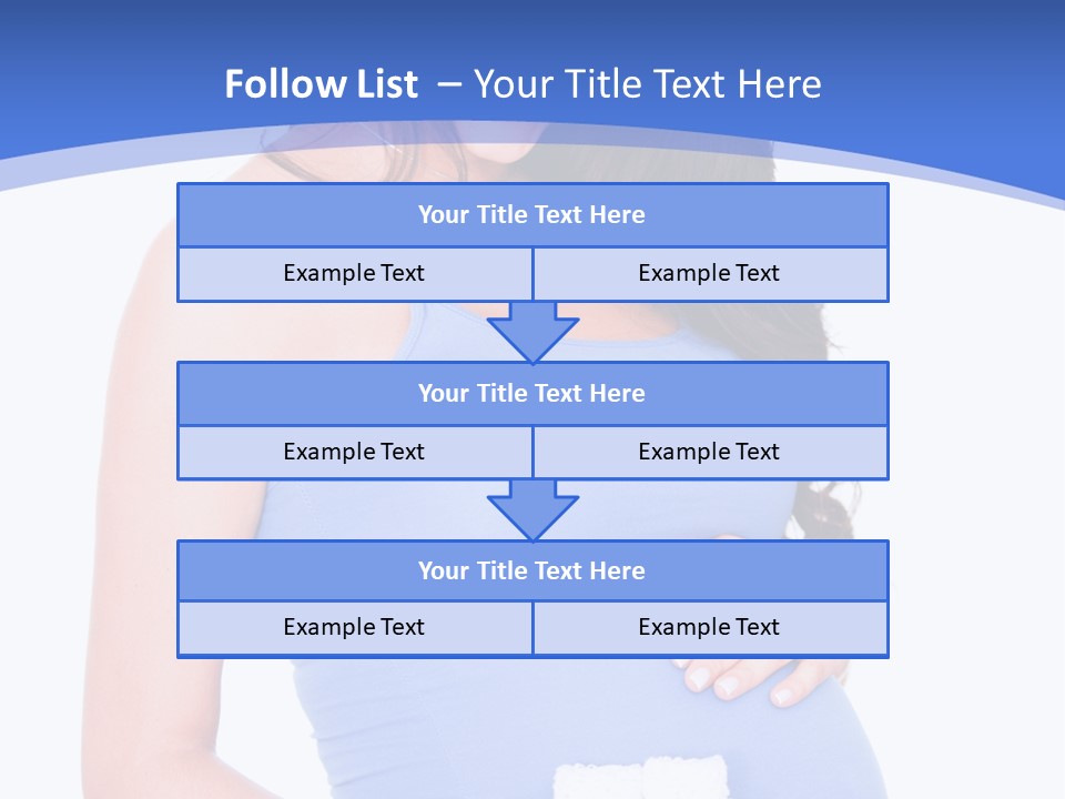 Sweet People Female PowerPoint Template