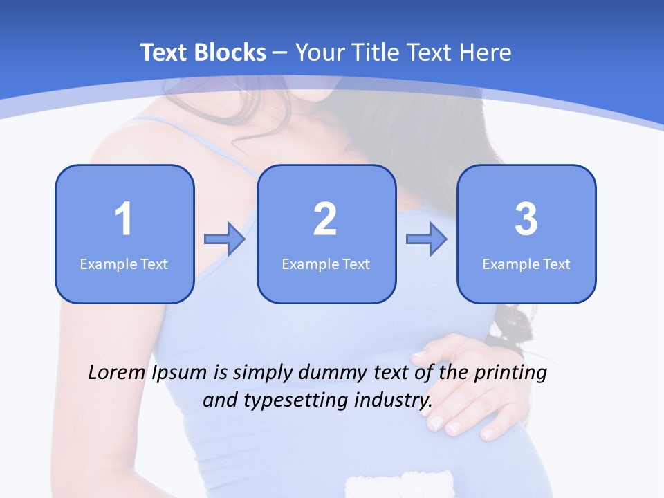 Sweet People Female PowerPoint Template