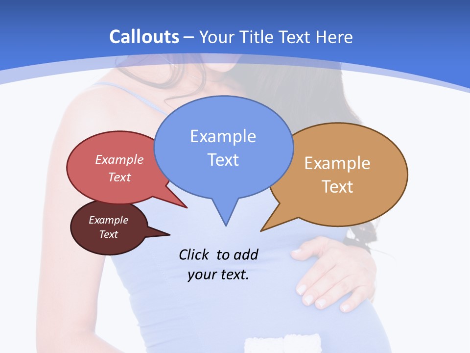 Sweet People Female PowerPoint Template