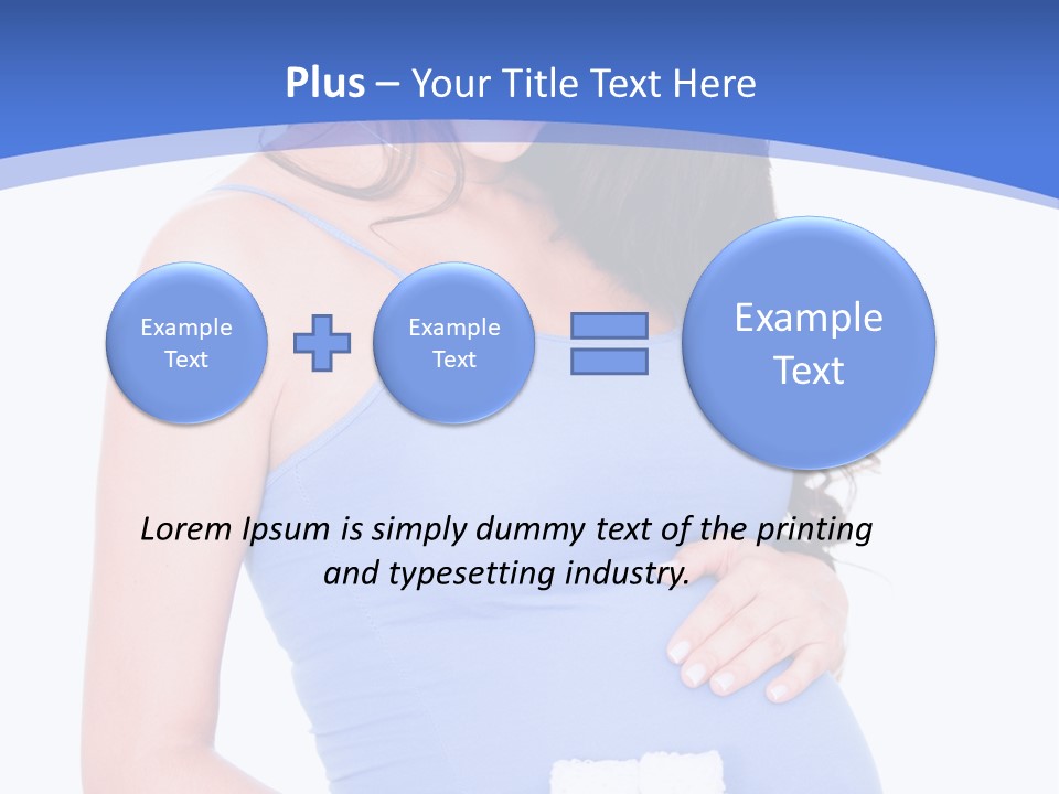 Sweet People Female PowerPoint Template